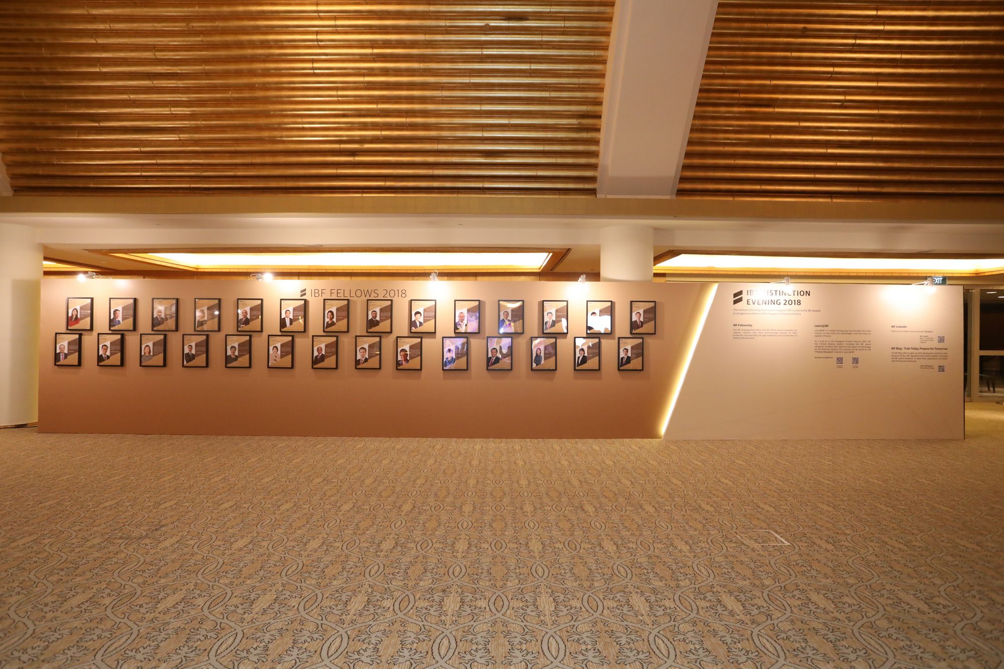 Photo of custom made photo gallery in Ritz Carlton