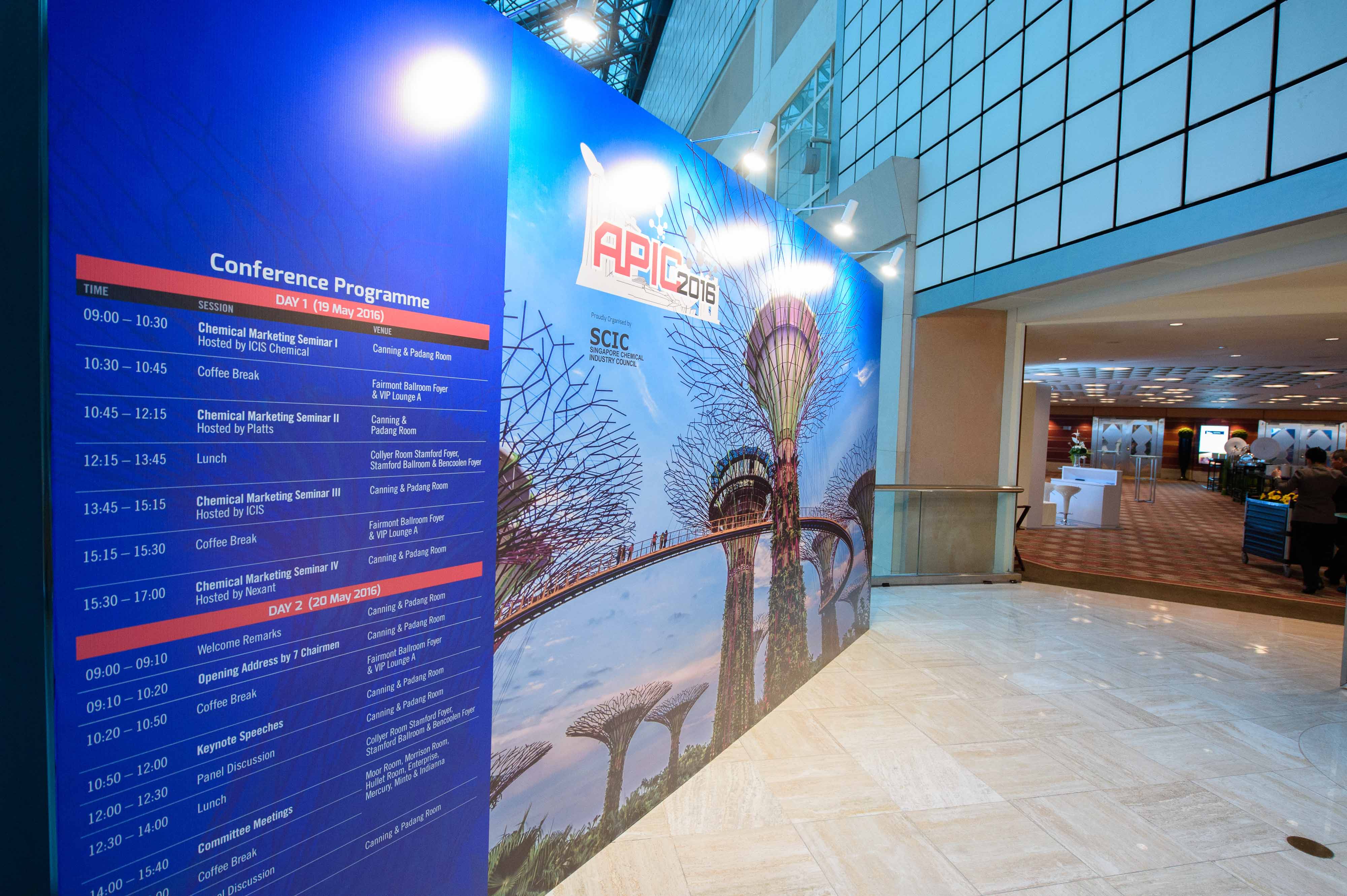 Programme Wall - Event Conference