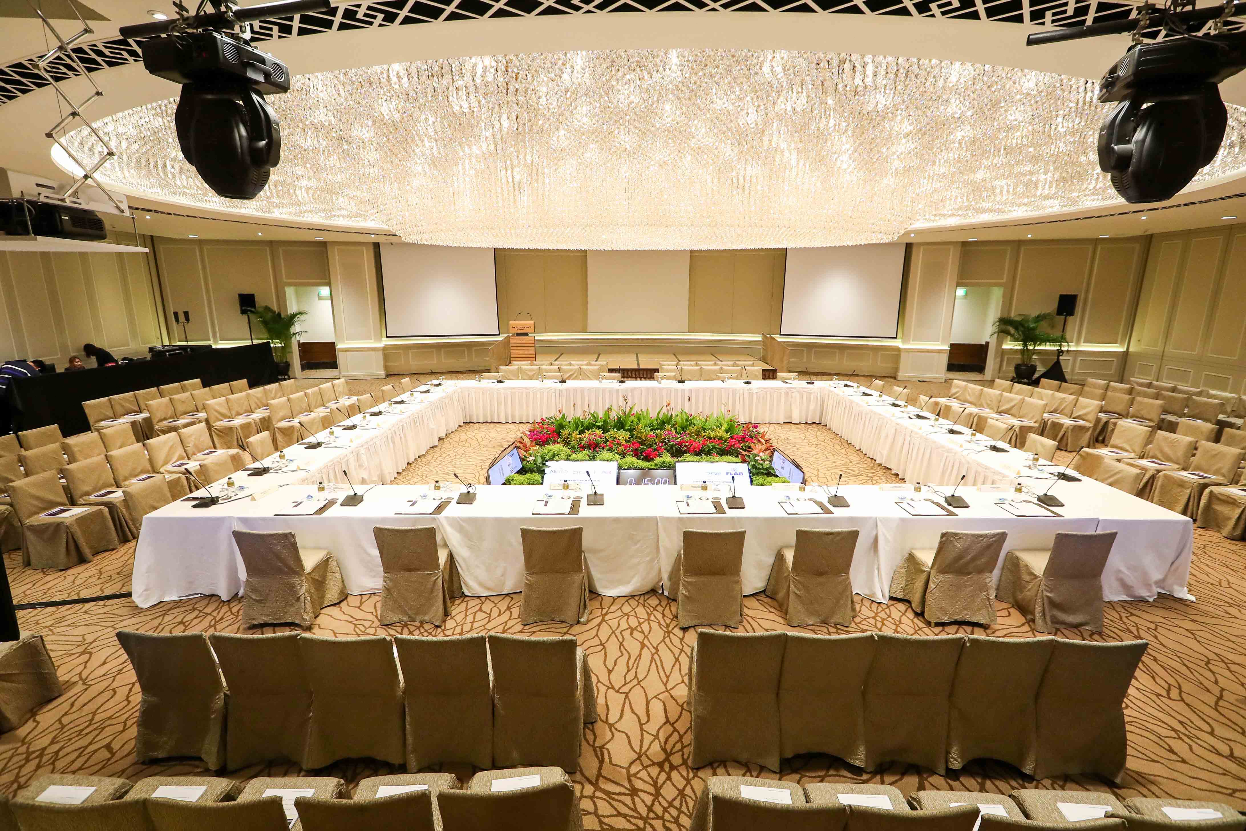 Fullerton Hotel Ballroom