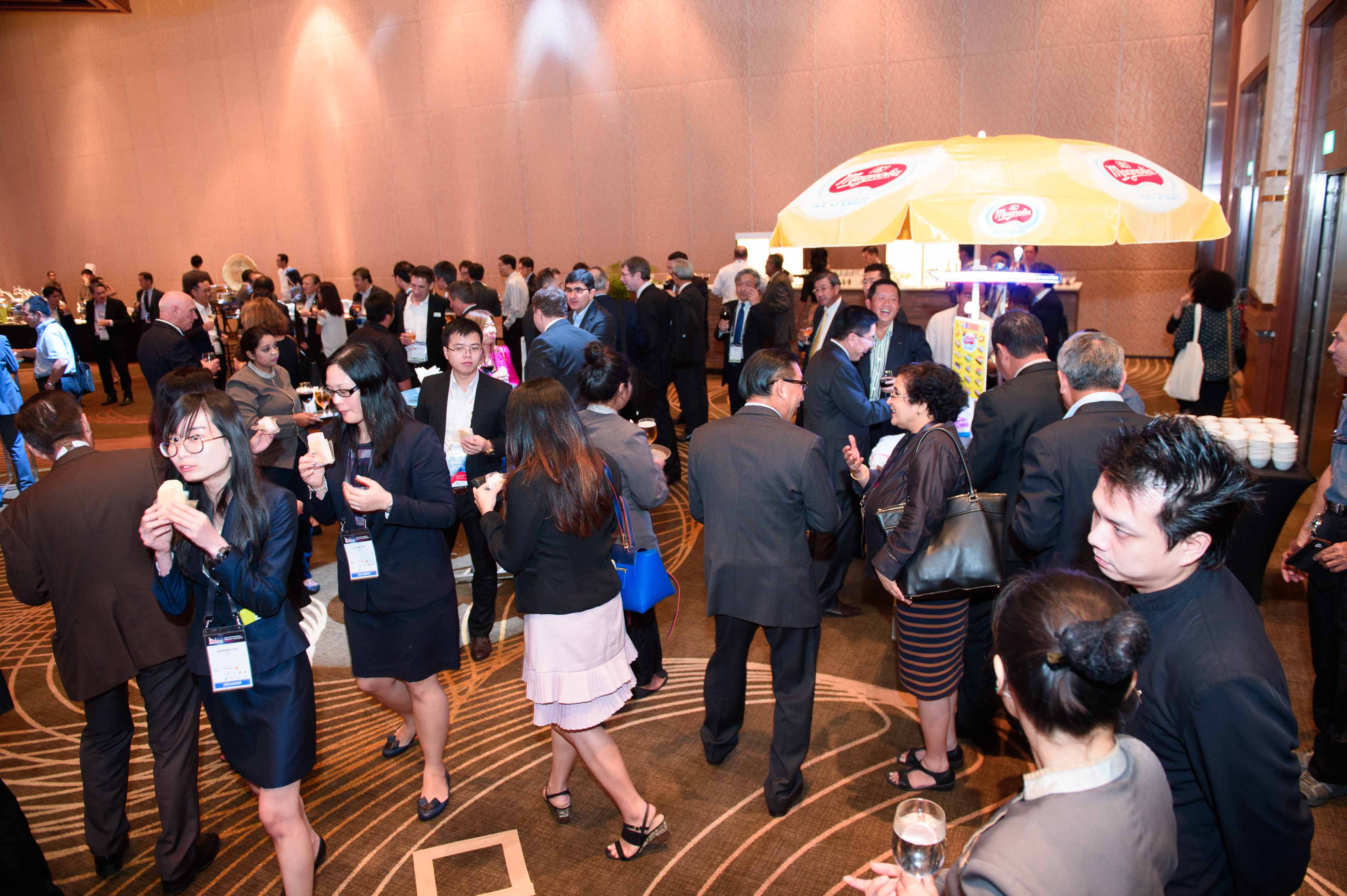 Ice cream uncle at Event Singapore 2