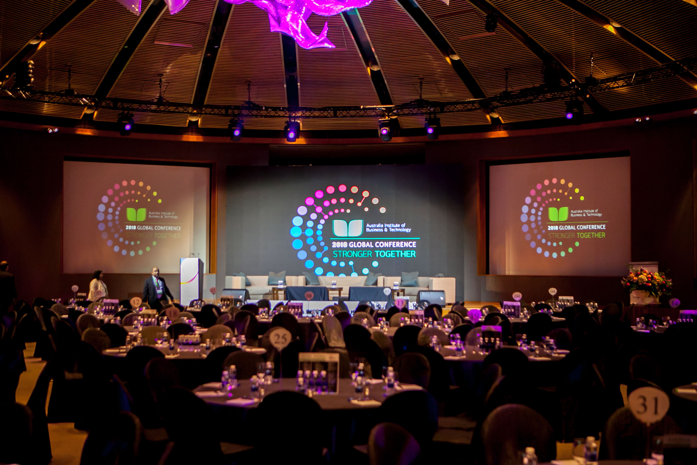 LED Wall - Capella Ballroom